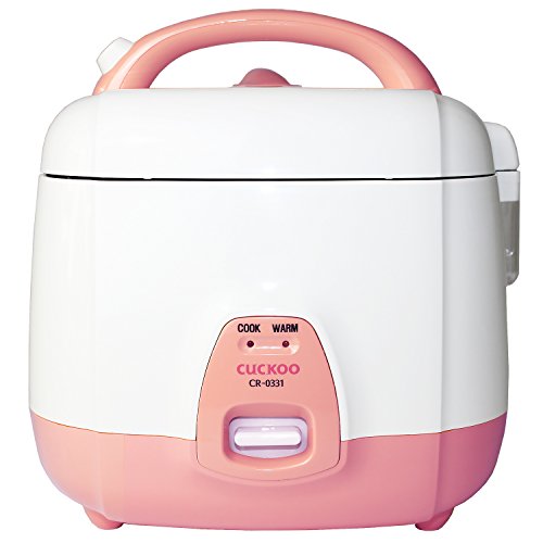 CUCKOO CR-0632 Elektrischer Reiskocher klein 1,08 Liter 6 Tassen | Warmhaltefunktion | Rice Cooker Mini | Sushi-Reis