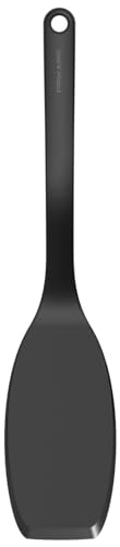 Fiskars Pfannenwender mit dünner und flexibler Spitze, Ideal für Omeletts und Pfannkuchen, Kunststoff, Länge: 32 cm, Functional Form, Schwarz, 1023612