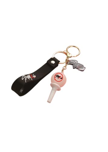 K-Pop ENHYPEN Stray Kids Treasure Schlüsselanhänger Schlüsselbund Set Handyanhänger Schulranzenzubehör mit Stützzeichen Schöne Geschenkbox Verpackung (Stray Kids)