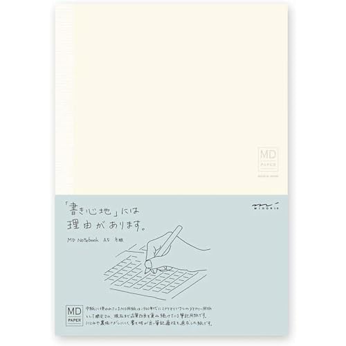 Midori MD Notizbuch – A5 Rasterpapier