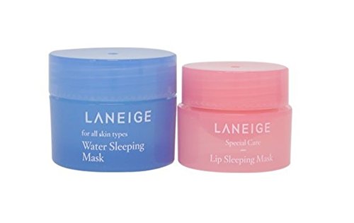 Laneige Wasser-Schlafmaske 15 ml & Lippen-Schlafmaske 3 g, Set.