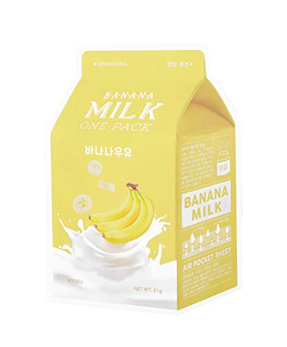 APIEU Banana Milk One-Pack Mask Sheet Mask Korea Kosmetik 1 Stück