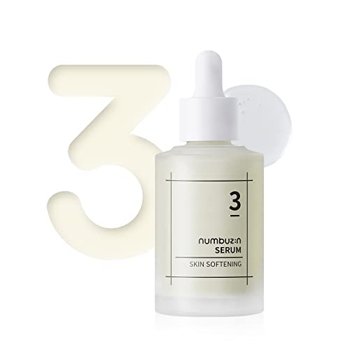 numbuzin Nr.3 Serum | Haut glättendes Serum | verfeinert Poren, für trockene, unebene, raue Haut, glättende Gesichtspflege | Bifida, Galactomyces | CPNP, koreanische Hautpflege | 50 ml