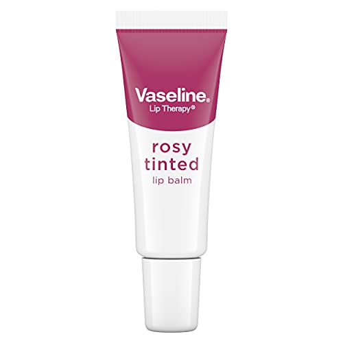 Vaseline Lippenbalsam Rosy Tinted schützt die Lippen vor dem Austrocknen hergestellt mit 100% reiner Vaseline 10 g