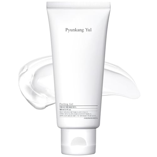 [PKY] Pyunkang Yul Peeling Gel mit sofort sichtbarem Effekt, Mildes und sanftes Gesichtspeeling mit Papaya und AHA, Reizfrei, Koreanische Hautpflege 100ml