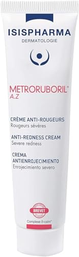 Isispharma - METRORUBORIL A.Z Anti-Rötungen Creme 30 ml - Mit 15% Azelainsäure - Reduziert Rötungen, Verbessert Die Mikrozirkulation - In unseren Labors in Frankreich hergestellt