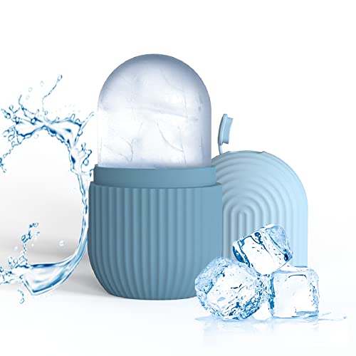 Joyeee Ice Roller, Facial Eisroller Augeneis Gesichtsbehandlung Schönheit Hautpflege Eiskompresse Schrumpft Poren, Anti-Falten, reduziert Schwellungen, verbessert die Hautelastizität, hellblau