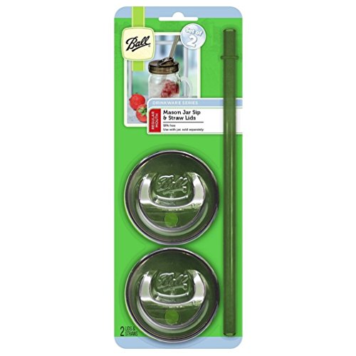 Ball Jar SIP und Stroh Deckel, Uni