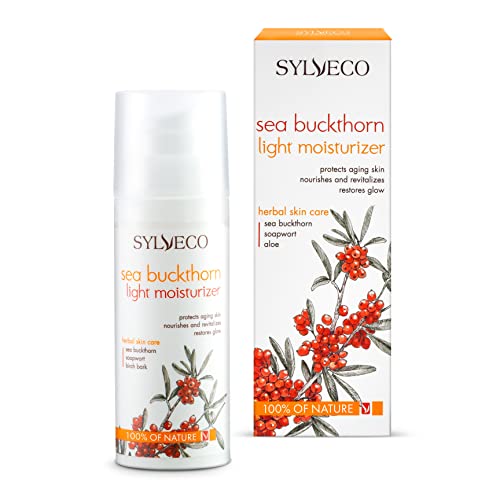 SYLVECO Sanddorn Gesichtscreme für Trockene Haut 50 ml - Tagescreme mit Betulin - Feuchtigkeitscreme Vegan für Alle