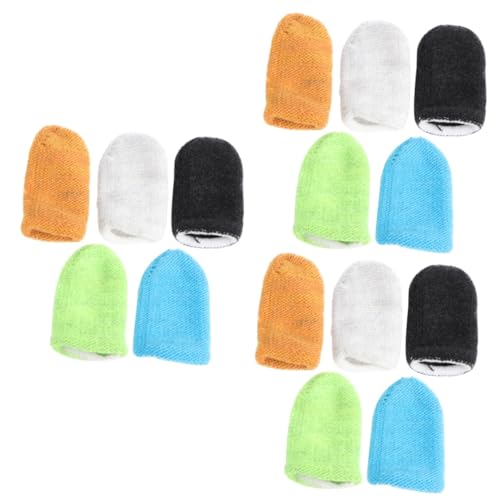 BESTonZON 15 Stk medizinische Handschuhe auto scheibenreiniger Lebensmittelhandschuhe Reinigungshandschuhe Spielfingerabdeckung Spiel mit den Fingern atmungsaktiv Griffigkeit Hähnchen essen