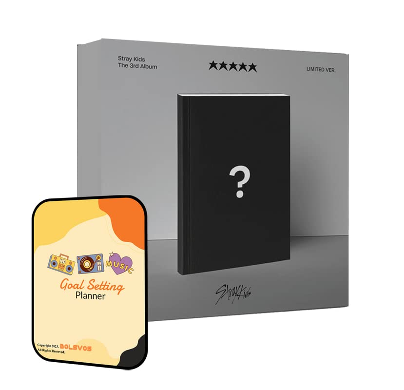 ★★★★★ (5-STAR) Stray Kids Album [Limited ver.]+Pre Order Benefits+BolsVos K-POP Inspired Digital Planner, Digital Sticker Pack (THE 3RD ALBUM)