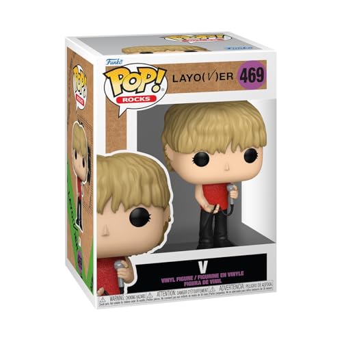 Funko Pop! Rocks: V - (Love Me Again) - BTS - Vinyl-Sammelfigur - Geschenkidee - Offizielle Handelswaren - Spielzeug Für Kinder und Erwachsene - Music Fans - Modellfigur Für Sammler und Display