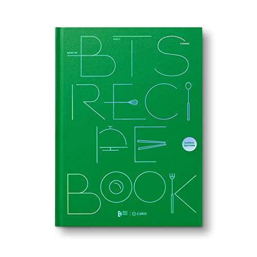 BTS RECIPE BOOK - Offizieller BTS Merchandise, 15 authentische koreanische Rezepte inspiriert von BTS, Koreanisches Kochbuch für Schritt-für-Schritt-Kochen, Traditionelle Küche, BTS Geschenkidee