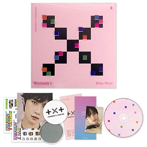 Tomorrow X Together TXT Album - MINISODE1 : BLUE HOUR [ AR ver. ] CD + Photobook + Paper Sticker + Lyric Paper + Behind Book + Photo&Post card