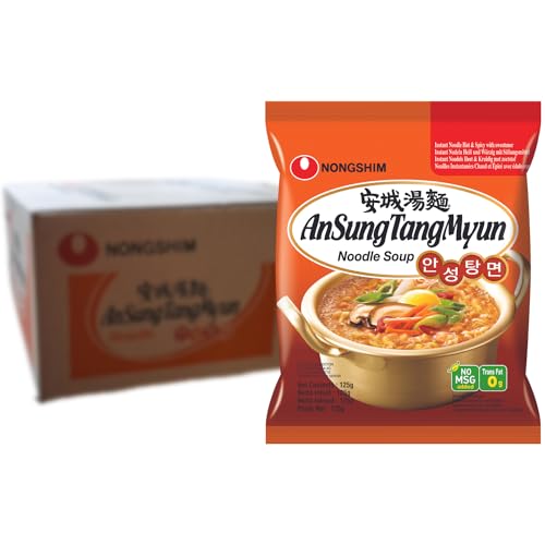 NONGSHIM - Instant Nudeln Ansungtangmyun - Multipack (20 X 125 GR)