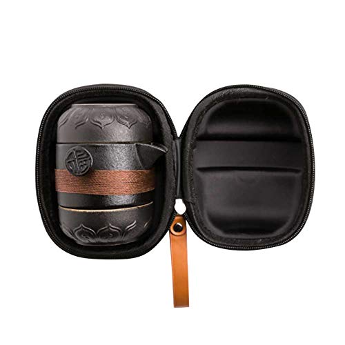 Oriental riverkit Tragbare Reise Kungfu Tee Set, Porzellan Teekanne, Teetassen, Mit Einem Topf Und Zwei Tassen, Für Geschenk Und Haushalt Teeset