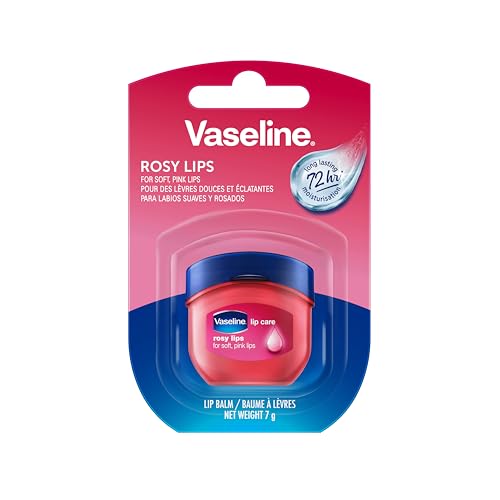 Vaseline Lip Therapy Rosy | Pflegender Lippenbalsam für optimale Feuchtigkeit (1 x 1 x 7g)