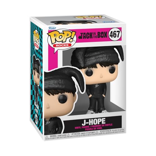 Funko Pop! Rocks: J-Hope - (More) - BTS - Vinyl-Sammelfigur - Geschenkidee - Offizielle Handelswaren - Spielzeug Für Kinder und Erwachsene - Music Fans - Modellfigur Für Sammler und Display