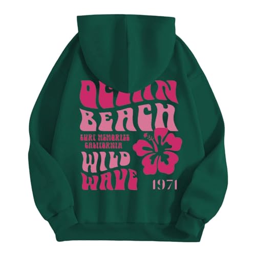 Generisch Deals of The Day liefertermin Bestellung Kapuzenjacke Damen Kordelzug Langärmelig Retro Blumendruck Kapuzenpullover Für Damen Weiche Warme Damen Strickjacken Sale