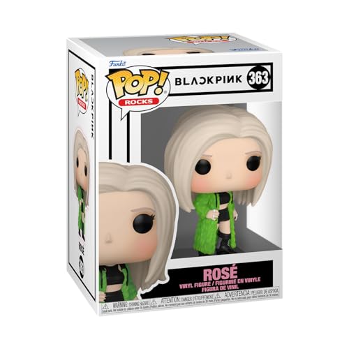 Funko Pop! Rocks: Blackpink - Rose - Vinyl-Sammelfigur - Geschenkidee - Offizielle Handelswaren - Spielzeug Für Kinder und Erwachsene - Music Fans - Modellfigur Für Sammler und Display