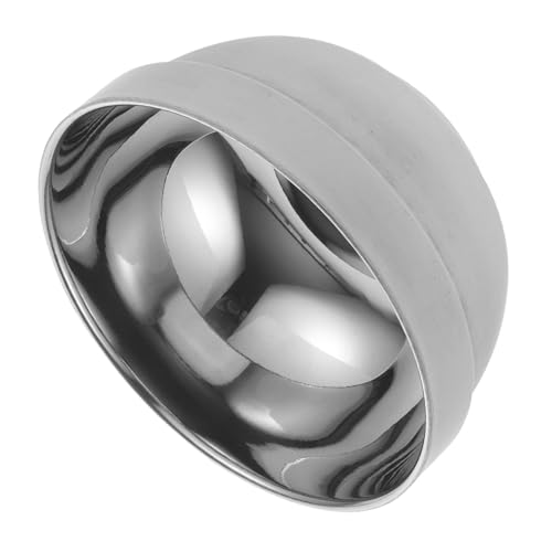 Cabilock Stahlschüssel Edelstahlschale Mit Deckel Kochschüssel Für Suppe Und Snacks Tragbar Für Küche Und Esszimmer