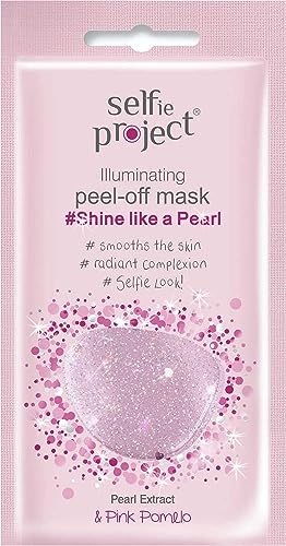 Selfie Project, Galaxy Mask, Illuminating peel-off mask #Shine like a Pearl,12 ml