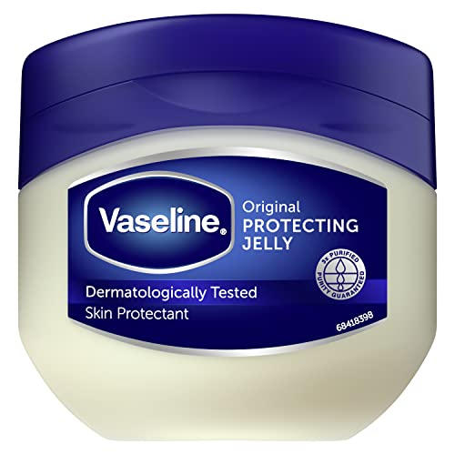 Vaseline Original Protecting Jelly mit Petroleum Jelly für geschädigte und trockene Haut dermatologisch getestet 100 ml 1 Stück
