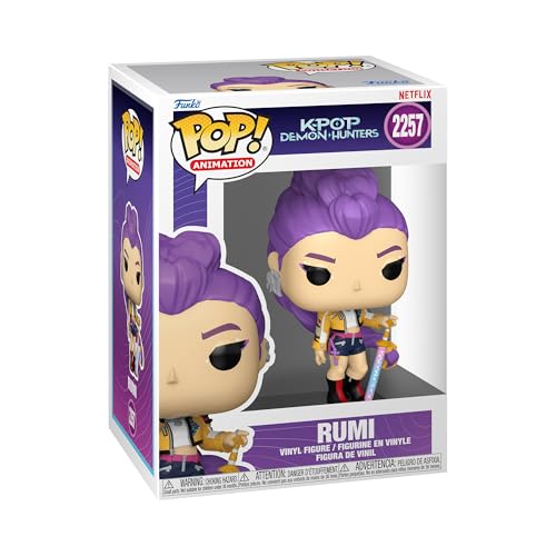 Funko Pop! Animation: KPop Demon Hunters - Rumi - Vinyl-Sammelfigur - Geschenkidee - Offizielle Handelswaren - Spielzeug Für Kinder und Erwachsene - Movies Fans