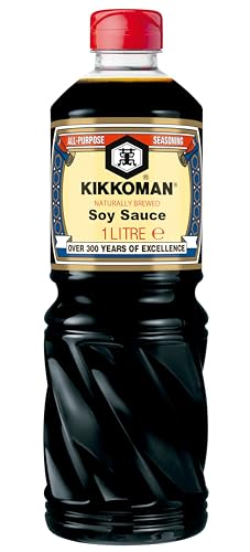 KIKKOMAN - Sojasoße (Pet) - (1 X 1 LTR)