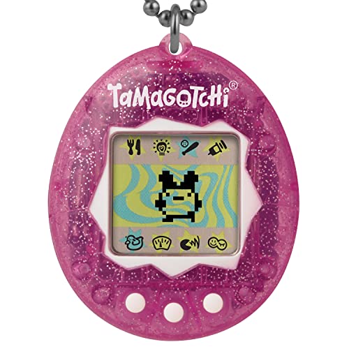 Tamagotchi - Original rosa Glitzer (aktualisiertes Logo)