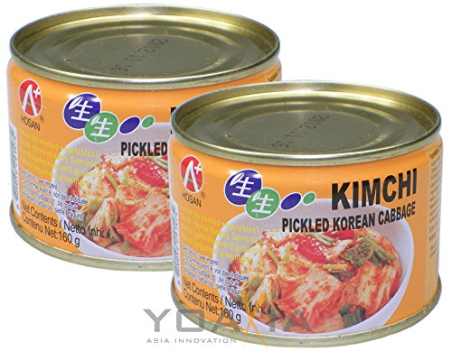 [ 2x 160g ] HOSAN Kimchi koreanisch eingelegter Kohl / KIM CHI / Kimchee