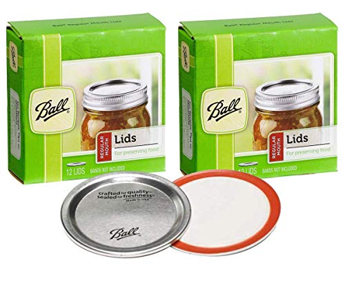 Ball® Jarden Home Brands, normale Öffnung, 24 Deckel