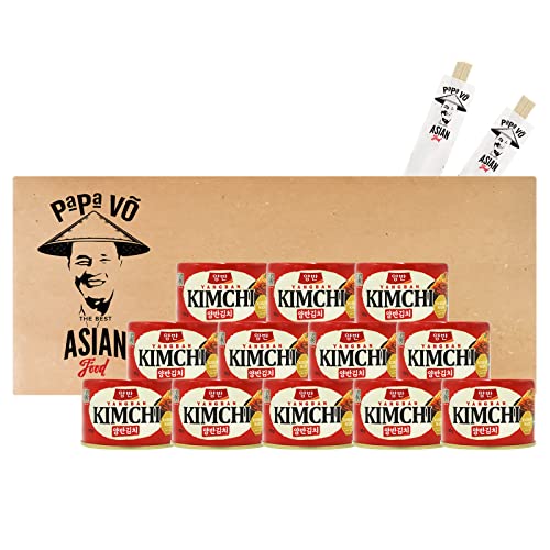 12er Dosen (12x160g) Dongwon Yangban Eingelegter Kimchi (Papa Vo ®)