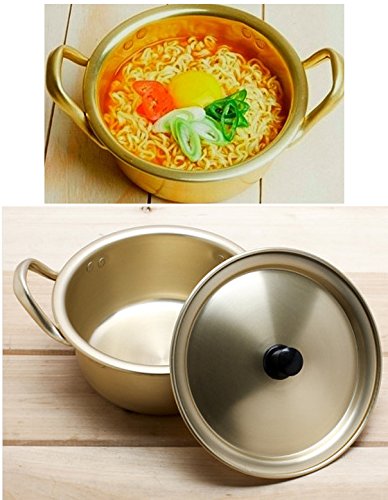 Korea Noodle Pot/Hot Shin Ramyun Aluminum Pot 6.3'(16cm)/ Traditional HOT Pot by Korea Noodle Pot