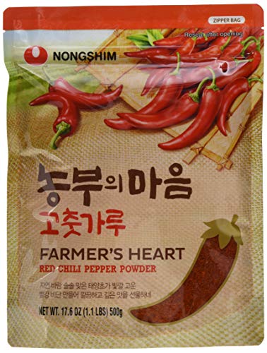 Nong Shim Farmer's Heart Rotes Paprikapulver, Chili, 500 gramm