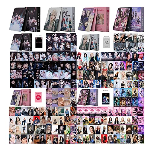 Black Pink Merch Blackpink Fanartikel 220 Pcs Black Pink Lomo Card New Album Black Pink Photocard Kpop Merchandise