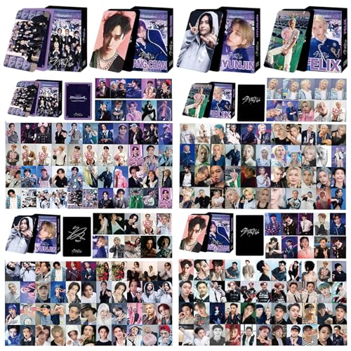 Korea SK 5 Star Album Photocards 220 Stück,SK Lomo Karten,SK K-Pop Sammelkarten,SK 5 Star Album Photocards für Fans Kpop Merchandise Geschenkset