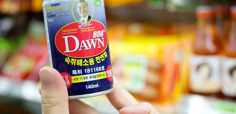 Warum es in Korea Anti-Kater-Produkte gibt