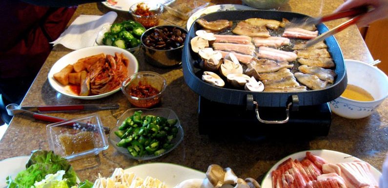 Wie grillt man in Korea?