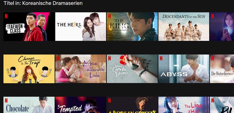 Netflix nimmt immer mehr Einfluss auf K-Doramas