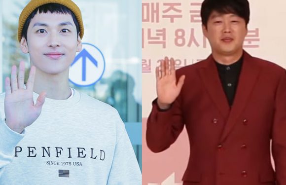 Im Siwan & Kim Heewon stehen gemeinsam vor der Kamera