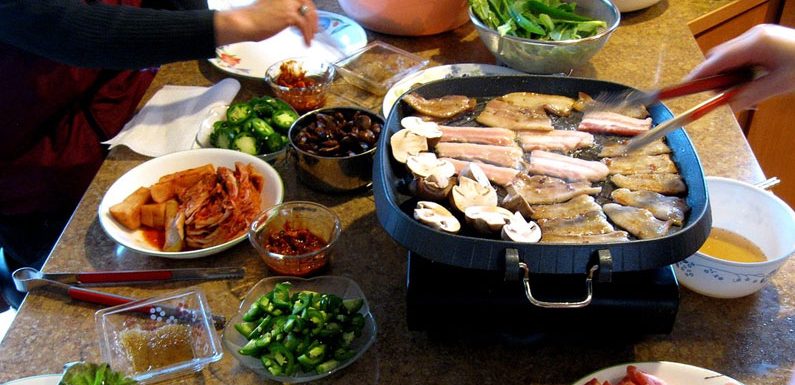 Samgyeopsal – das koreanische Barbecue