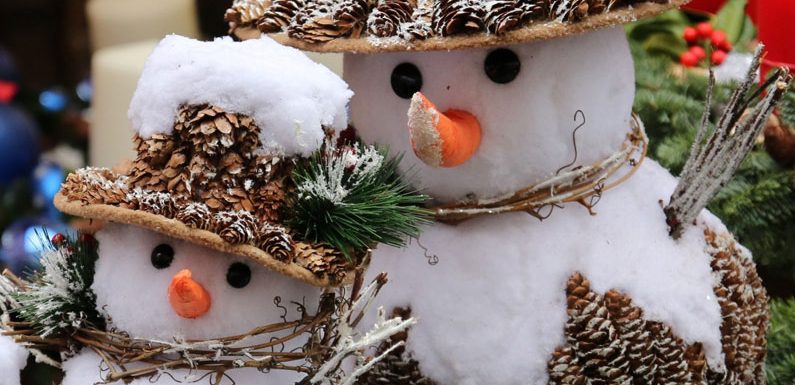 Süße Schneemänner überall – seht euch hier ein paar Fotos an