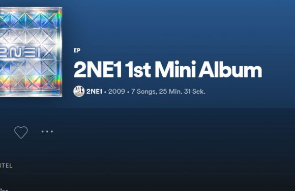 2NE1’s erstes Minialbum ist zurück auf Spotify!