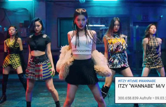 ITZY’s „Wannabe“ erreicht als ihr erstes MV 300 Mio. Views