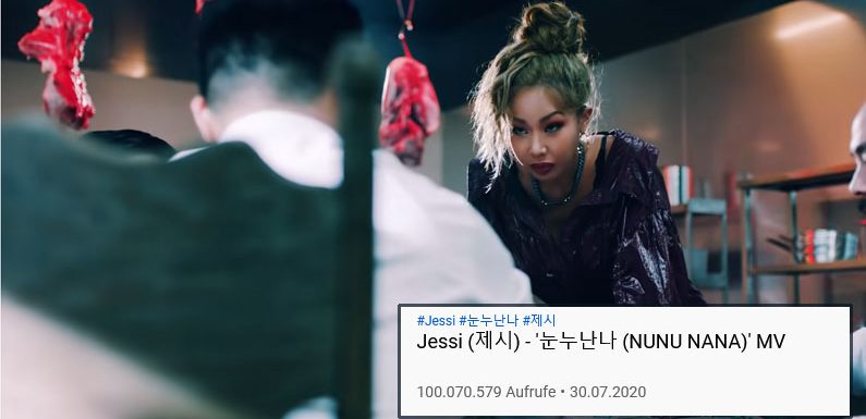 Jessi’s „Nunu Nana“ hat 100 Mio Views erreicht!