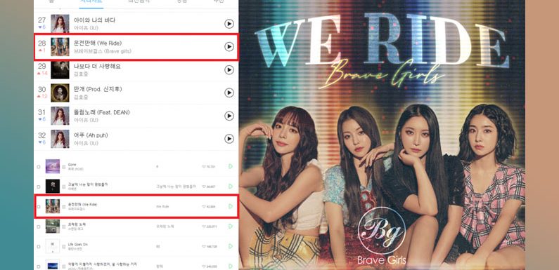 Brave Girls erobern nun auch mit „We Ride“ die koreanischen Charts