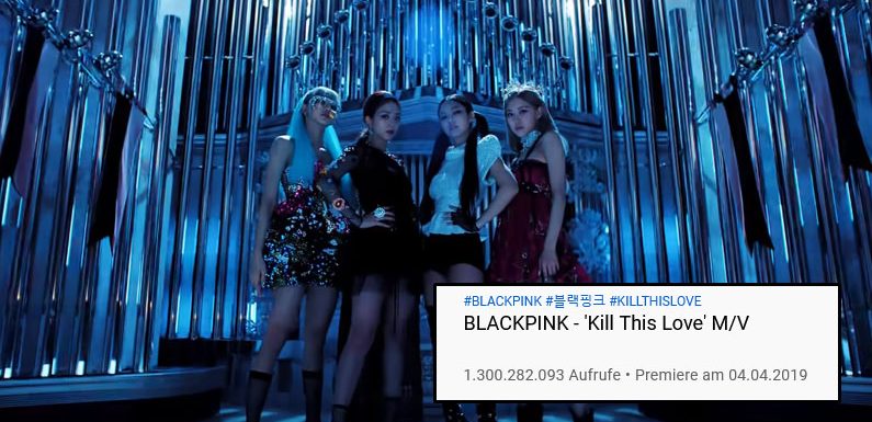 BLACKPINK setzen einen neuen Rekord mit „Kill This Love“