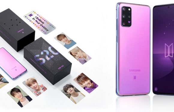 Das Samsung Galaxy S20+ in der BTS Edition