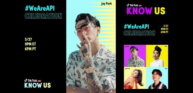 Shortnews: Jay Park wird am 27. Mai bei der #WeAreAPI Feier von TikTok auftreten